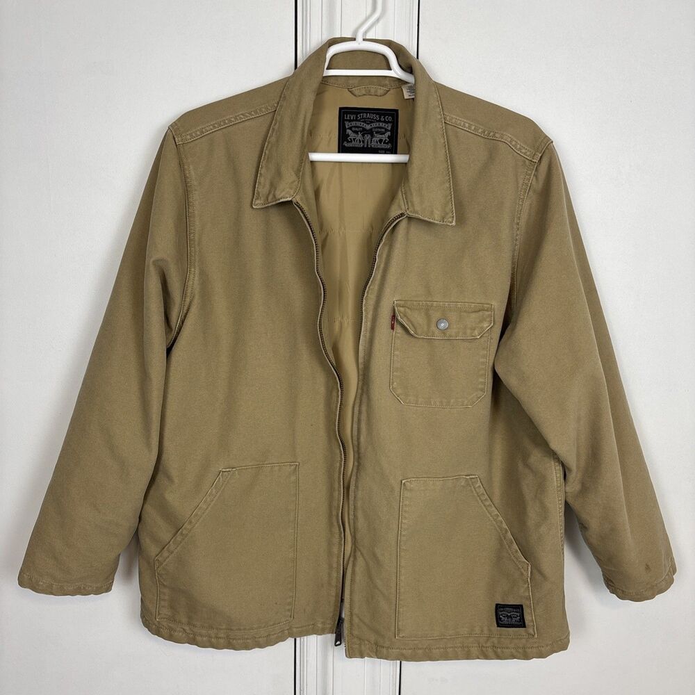 Levi’s Premium Thermore Waller Worker Jacket Harvest Gold Canvas XXL